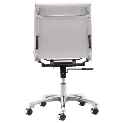 Zuo Modern Contemporary Lider Plus Armless Office Chair, White -Boraam Industries Shop 0021af3b00f5c829 5240 w800 h800 b1 p0
