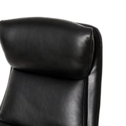 Glitzhome Mid-Century Modern Air Leatherette Adjustable Swivel High Back Office, Black 30 Glitzhome Mid-Century Modern Air Leatherette Adjustable Swivel High Back Office, Black -Boraam Industries Shop 02b133d503453864 1027 w800 h800 b0 p0