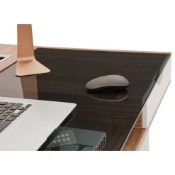 Rta Products- L Techni Mobili Compact Computer Desk With Multiple Storage, Walnut -Boraam Industries Shop 037161d000c275ef 8907 w800 h800 b1 p0
