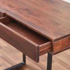 OakIdea Glide Office Desk, Walnut - With Storage -Boraam Industries Shop 04411b5b0092beed 0270 w800 h800 b0 p0
