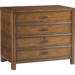 Lexington Bay Shore File Chest - Natural