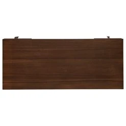 Inspire Q Ellis Wood 2-Drawer Writing Desk, Walnut -Boraam Industries Shop 0841154a01082844 5750 w800 h800 b1 p0