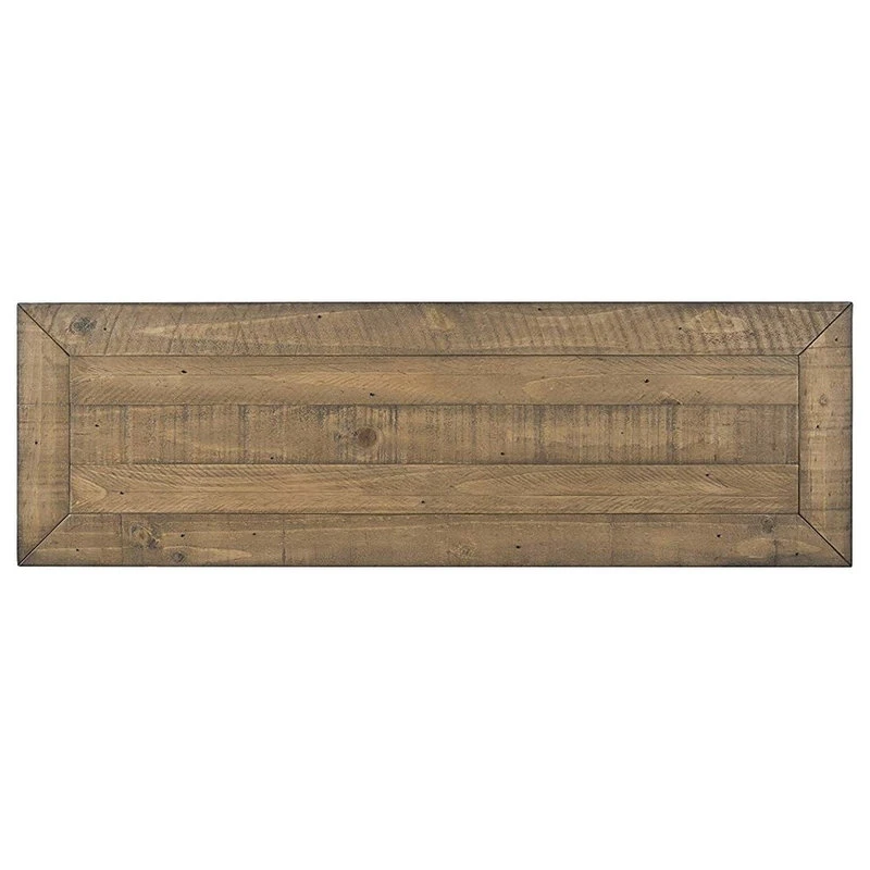 Martin Svensson Home Saltoro Sherpi Coastal Style Rectangular Wooden Console Table With 2 Drawers 6 Martin Svensson Home Saltoro Sherpi Coastal Style Rectangular Wooden Console Table With 2 Drawers - Image 4