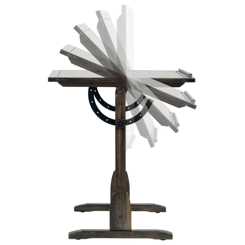 SD Studio Designs Vintage Wood Drafting Table - Distressed Black 13 SD Studio Designs Vintage Wood Drafting Table - Distressed Black - Image 11