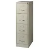 Scranton & Co Scranton & Modern Metal Beige Co 4 Drawer Letter File Cabinet