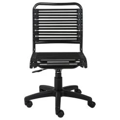 Euro Style Allison Bungie Flat Low Back Office Chair