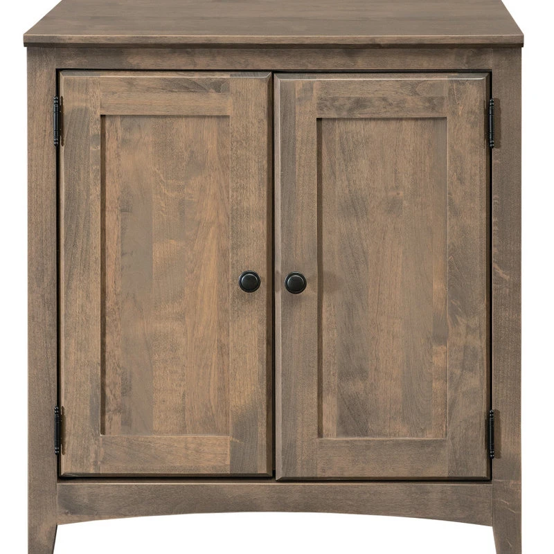 Coder Crossing 2 Door Cabinet, Sandy Gray 5 Coder Crossing 2 Door Cabinet, Sandy Gray - Image 3