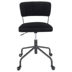 Lumisource Tania Task Chair, Black Metal, Black Velvet -Boraam Industries Shop 0b31dd410d892013 5747 w800 h800 b1 p0