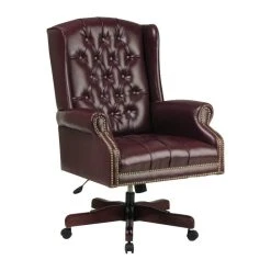 Office Star Products Deluxe High Back Traditional Executive Chair
