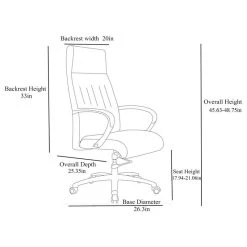Zuri Furniture Forbes Modern Fully Reclining Adjustable Executive Chair White Top Grain Leather -Boraam Industries Shop 0c61b01a06a6d1a6 8291 w800 h800 b1 p0 1 1