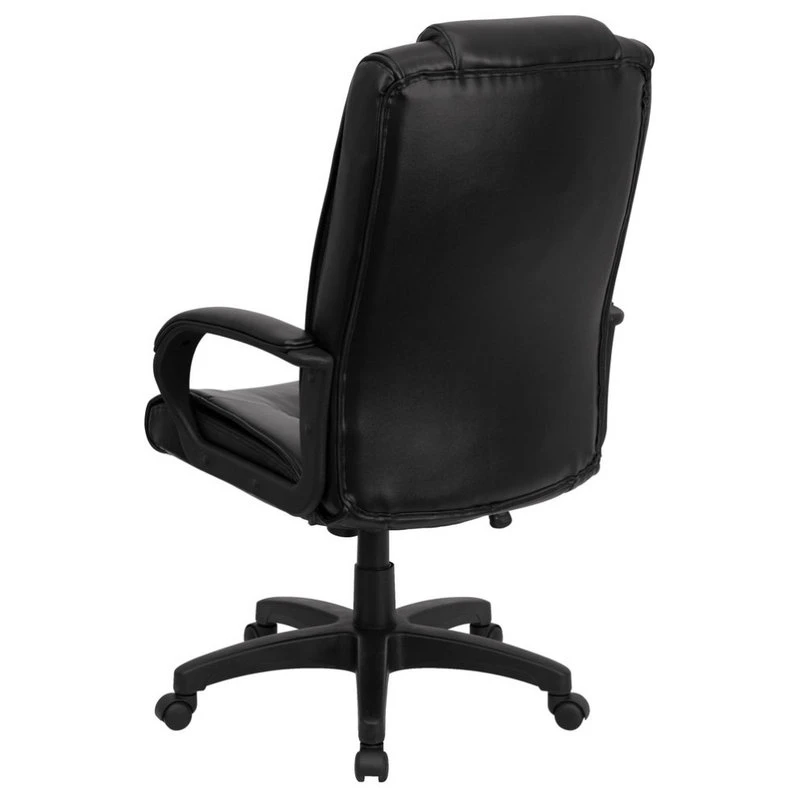 Flash Furniture Black Executive Swivel Office Chair GO-5301BSPEC-CH-BK-LEA-GG 5 Flash Furniture Black Executive Swivel Office Chair GO-5301BSPEC-CH-BK-LEA-GG - Image 3