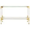 Safavieh Arverne Acryilc Console, Brass