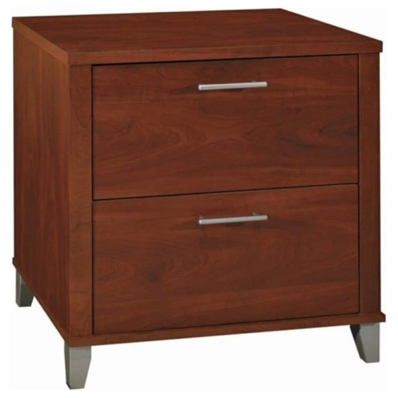 Bowery Hill 2 Drawer Lateral File Cabinet In Hansen Cherry 3 Bowery Hill 2 Drawer Lateral File Cabinet In Hansen Cherry
