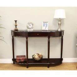Megahome Console Sofa Table With Drawer, Espresso -Boraam Industries Shop 0e91c0cc077fd18e 3958 w800 h800 b0 p0