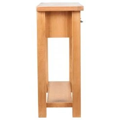 Vida XL International B.V. VidaXL Solid Oak Console Table W/ Drawers Side Cabinet End Sideboard Entryway -Boraam Industries Shop 0ec124db0f5f23d0 4887 w800 h800 b1 p0