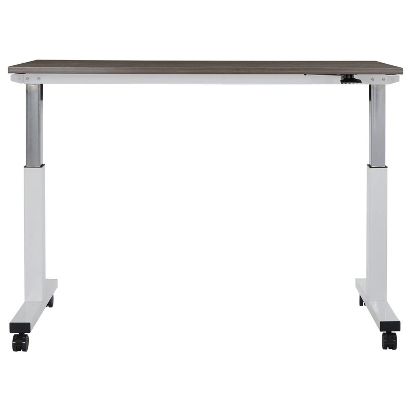Office Star Products 5' Wide Pneumatic Height Adjustable Table With Locking Black Casters. 3 Office Star Products 5' Wide Pneumatic Height Adjustable Table With Locking Black Casters.