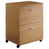 Bowery Hill 2 Drawer Mobile Vertical Filing Cabinet In Natural Maple -Boraam Industries Shop 103107bc03ce2c6e 6894 w800 h800 b1 p0