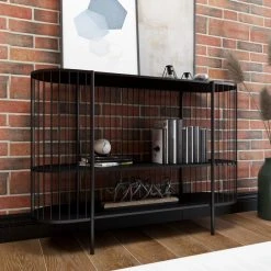 Brimfield & May Contemporary Black Metal Console Table 16422 19 Brimfield & May Contemporary Black Metal Console Table 16422 -Boraam Industries Shop 1141f02b035c2050 6717 w800 h800 b0 p0