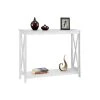 Convenience Concepts Oxford Console Table In White Wood Finish -Boraam Industries Shop 1141fcb20ef57db1 3848 w800 h800 b1 p0