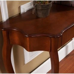 All Things Cedar Inc. Curved Console Table 9 All Things Cedar Inc. Curved Console Table -Boraam Industries Shop 127185e304611d6e 1377 w800 h800 b0 p0