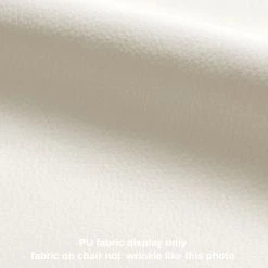 Duhome Elegant Lifestyle Square Tufted Desk Rolling Chair, White-Pu -Boraam Industries Shop 128153d60098c9e1 5691 w800 h800 b0 p0