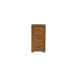 Eagle Furniture Oak Ridge 2-Drawer File Cabinet, Medium Oak, 3-Drawer