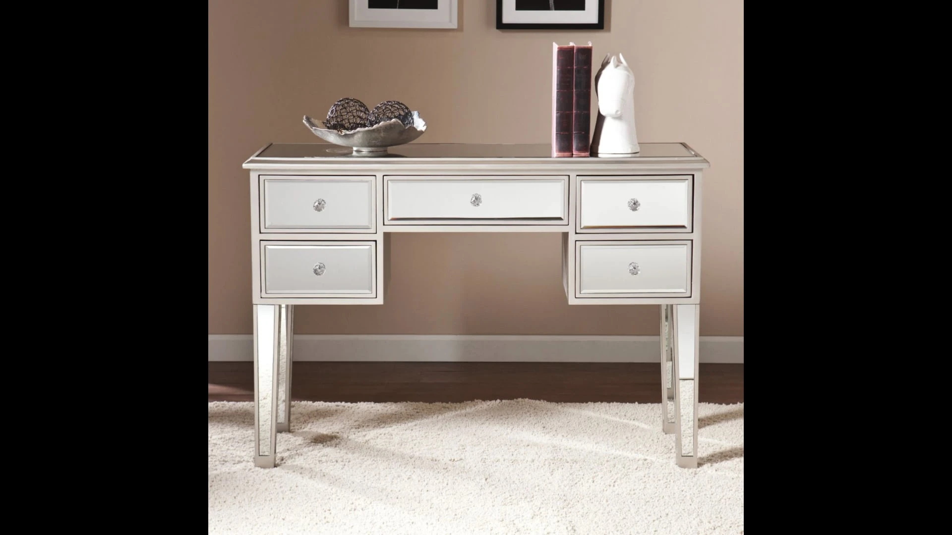 SEI Furniture Paris Mirrored Console 4 SEI Furniture Paris Mirrored Console - Image 2