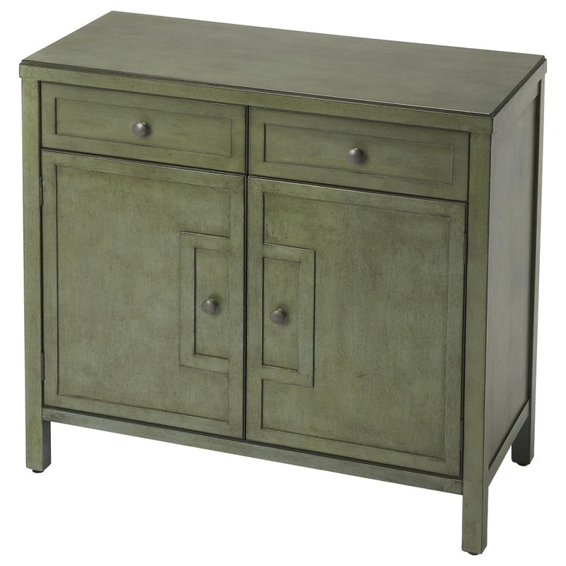 Butler Specialty Company Imperial Green Console Cabinet, 3955140 3 Butler Specialty Company Imperial Green Console Cabinet, 3955140