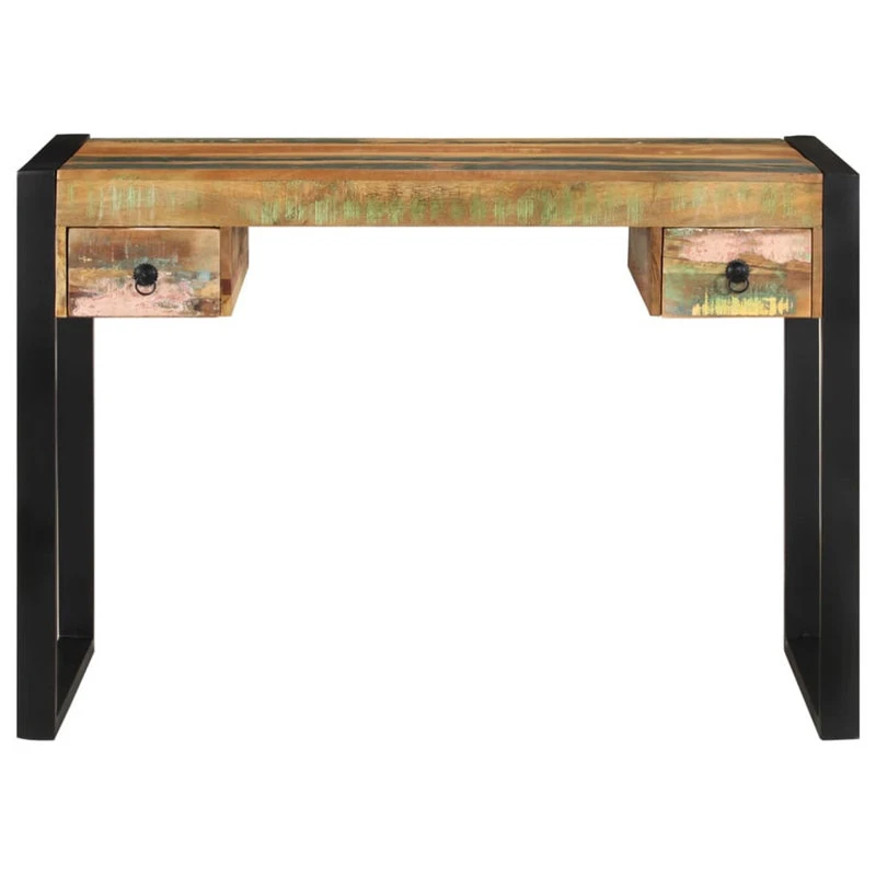 Vida XL International B.V. VidaXL Desk Solid Reclaimed Wood Workstation Computer Desk Home Office Table 4 Vida XL International B.V. VidaXL Desk Solid Reclaimed Wood Workstation Computer Desk Home Office Table - Image 2