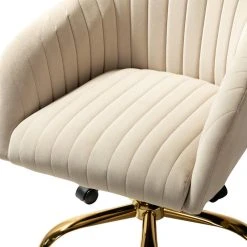 Karat Home Swivel Task Chair With Tufted Back, Tan 18 Karat Home Swivel Task Chair With Tufted Back, Tan -Boraam Industries Shop 1721ac2f00592342 2349 w800 h800 b0 p0