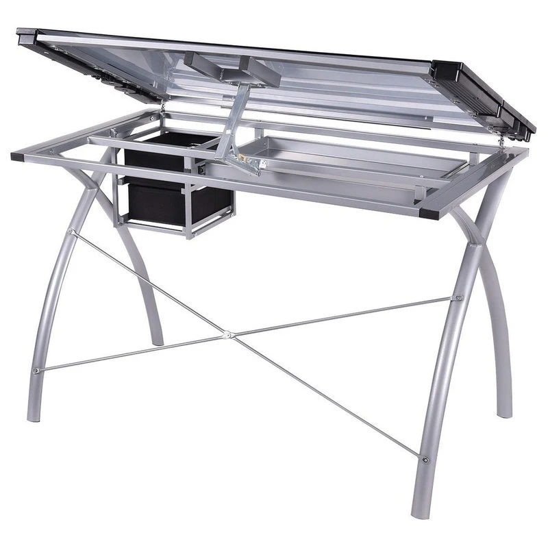 Imtinanz Modern Style Adjustable Drawing Desk Drafting Table With Drawers 5 Imtinanz Modern Style Adjustable Drawing Desk Drafting Table With Drawers - Image 3