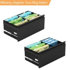 Lipobao 3 Drawer Folding Lateral File Cabinet Black Carton -Boraam Industries Shop 1831067a0fbdbe74 5869 w800 h800 b0 p0