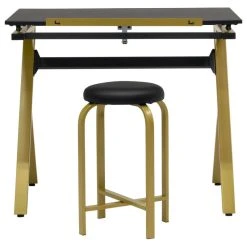 Studio Designs Stellar Drawing Table With 36" Wide Adjustable Top And Padded Stool -Boraam Industries Shop 1ba1de470101779e 2092 w800 h800 b1 p0