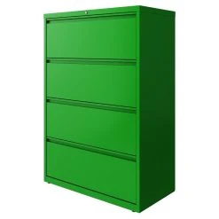 Hirsh Industries LLC Hirsh 36-in Wide HL10000 Series 4 Drawer Lateral File Cabinet Screamin' Green -Boraam Industries Shop 1c116f7e0eb0f5b6 1096 w800 h800 b1 p0