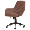 Simpli Home Ltd. Goodwin Swivel Adjustable Executive Computer Office Chair In Distressed Cognac -Boraam Industries Shop 1c21a4f800e60c38 3284 w800 h800 b1 p0