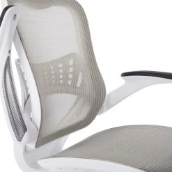 Office Star Products Riley Office Chair With Black Mesh, White -Boraam Industries Shop 1ce168530de51637 2090 w800 h800 b0 p0