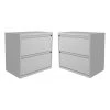 Home Square 2 Drawer Metal Lateral Filing Cabinet Set In Silver (Set Of 2) 1 Home Square 2 Drawer Metal Lateral Filing Cabinet Set In Silver (Set Of 2) -Boraam Industries Shop 1d91bf830247d4f5 1416 w800 h800 b1 p0