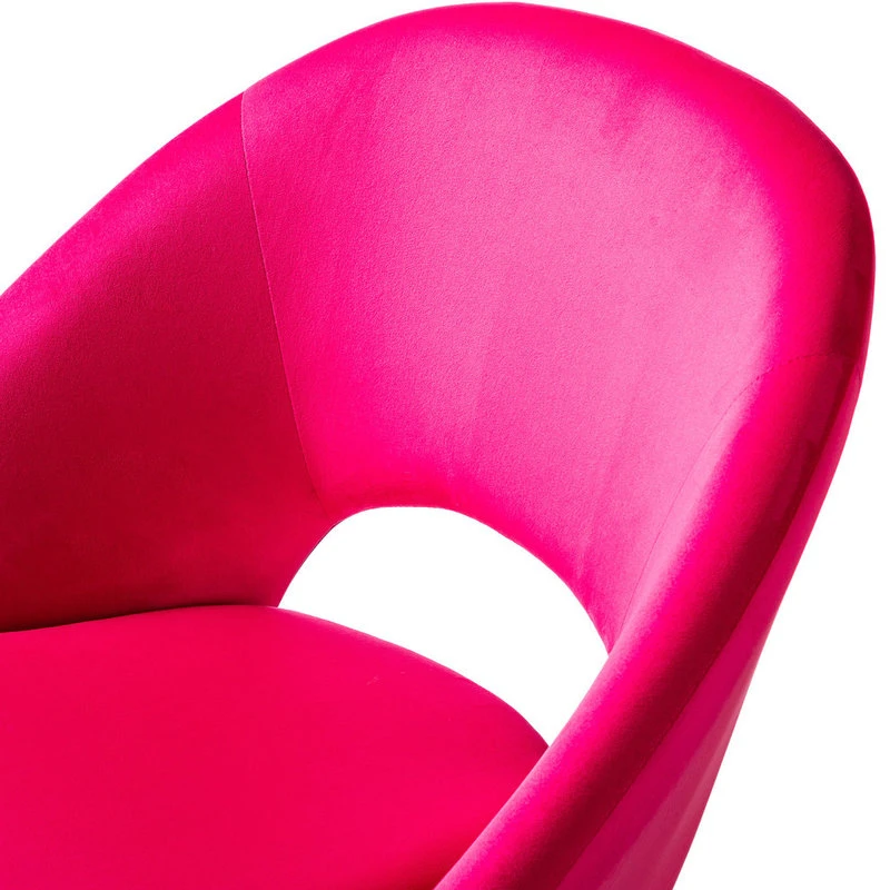 Karat Home Savas Task Chair, Fuchsia 8 Karat Home Savas Task Chair, Fuchsia - Image 6