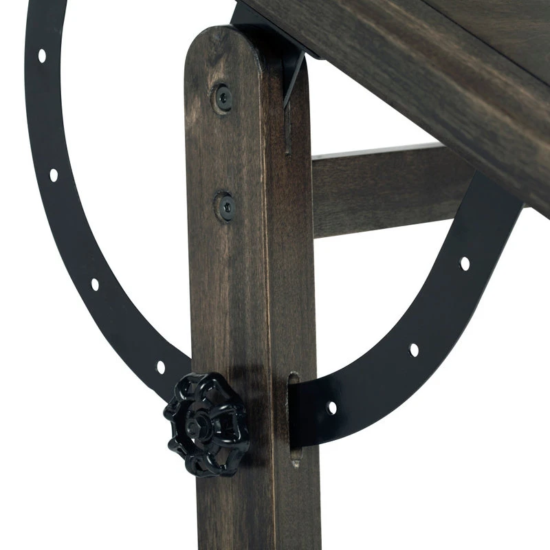 SD Studio Designs Vintage Wood Drafting Table - Distressed Black 10 SD Studio Designs Vintage Wood Drafting Table - Distressed Black - Image 8