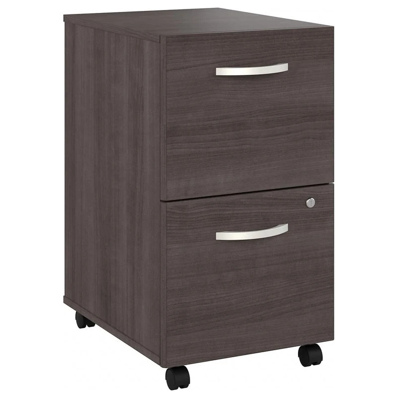 Decor Love Mobile Filing Cabinet, Lockable Drawers With Elegant Chrome Pulls, Storm Grey 3 Decor Love Mobile Filing Cabinet, Lockable Drawers With Elegant Chrome Pulls, Storm Grey