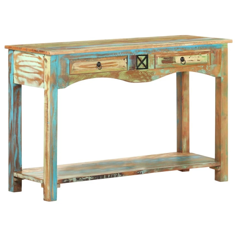 Vida XL International B.V. VidaXL Console Table 47.2" Solid Reclaimed Wood Side Hall Stand Storage Home 12 Vida XL International B.V. VidaXL Console Table 47.2" Solid Reclaimed Wood Side Hall Stand Storage Home - Image 10