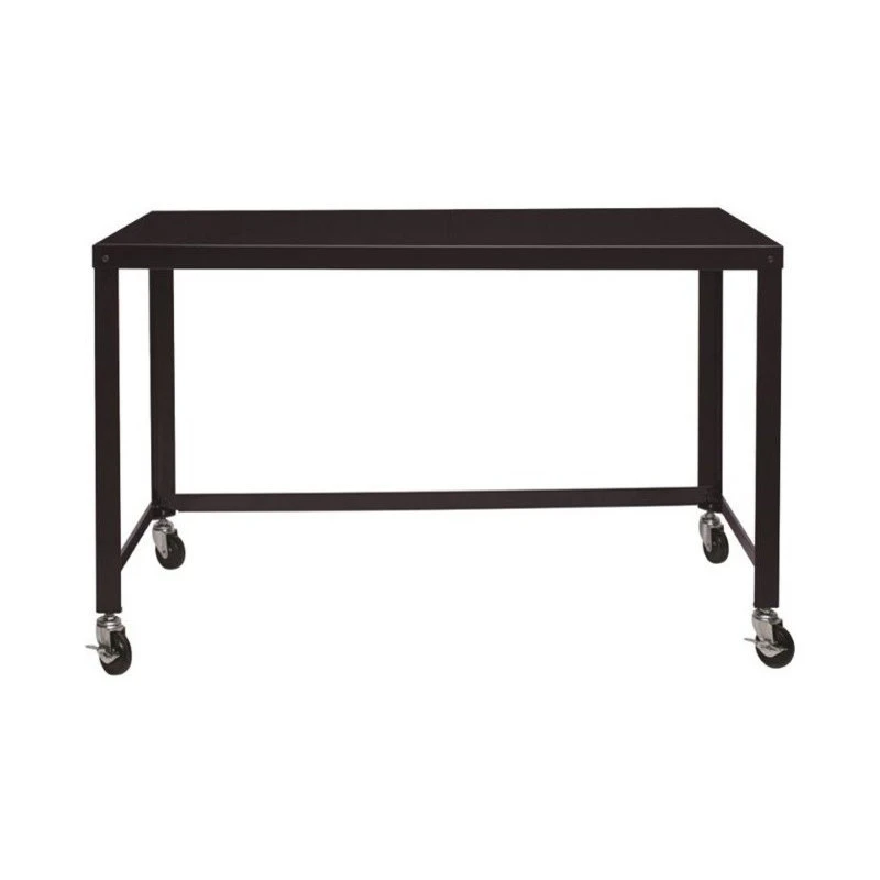 Hirsh Industries LLC Hirsh Ready-to-assemble 48-inch Wide Mobile Metal Desk Black 3 Hirsh Industries LLC Hirsh Ready-to-assemble 48-inch Wide Mobile Metal Desk Black