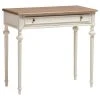 Baxton Studio Marquetterie French Provincial Weathered Oak And Whitewash Writing Desk