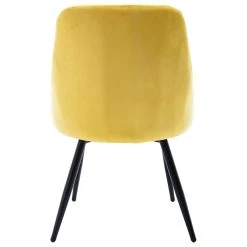 Decorn Set Of 2 Dining Chair, Plywood Frame & Golden Velvet Seat With Diamond Tufting -Boraam Industries Shop 2171952f0193a353 9504 w800 h800 b1 p0