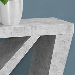 Monarch Specialties Accent Table, Console, Entryway, Narrow, Sofa, Bedroom, Laminate, Grey -Boraam Industries Shop 2171d5ca0c1aae06 3924 w800 h800 b0 p0