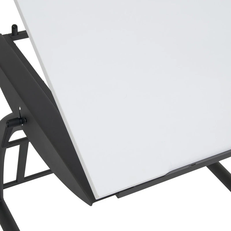 Offex Triflex Standing Height Adjustable Drawing Table - Charcoal Black, White 5 Offex Triflex Standing Height Adjustable Drawing Table - Charcoal Black, White - Image 3