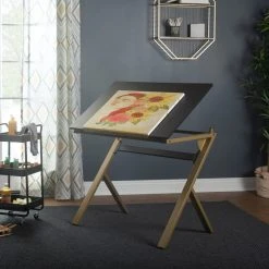 Studio Designs Stellar Drawing Table With 36" Wide Adjustable Top And Padded Stool -Boraam Industries Shop 22f1e608010177a2 2092 w800 h800 b0 p0