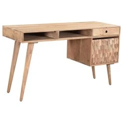 M Mod-Arte Honeycomb Office Desk With File Cabinet, Natural -Boraam Industries Shop 2461826200380ebe 6529 w800 h800 b1 p0