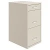 UrbanPro 18 Inch 3 Drawer Metal File Cabinet With Pencil Drawer In Off White -Boraam Industries Shop 26011acf03c791a2 5658 w800 h800 b1 p0