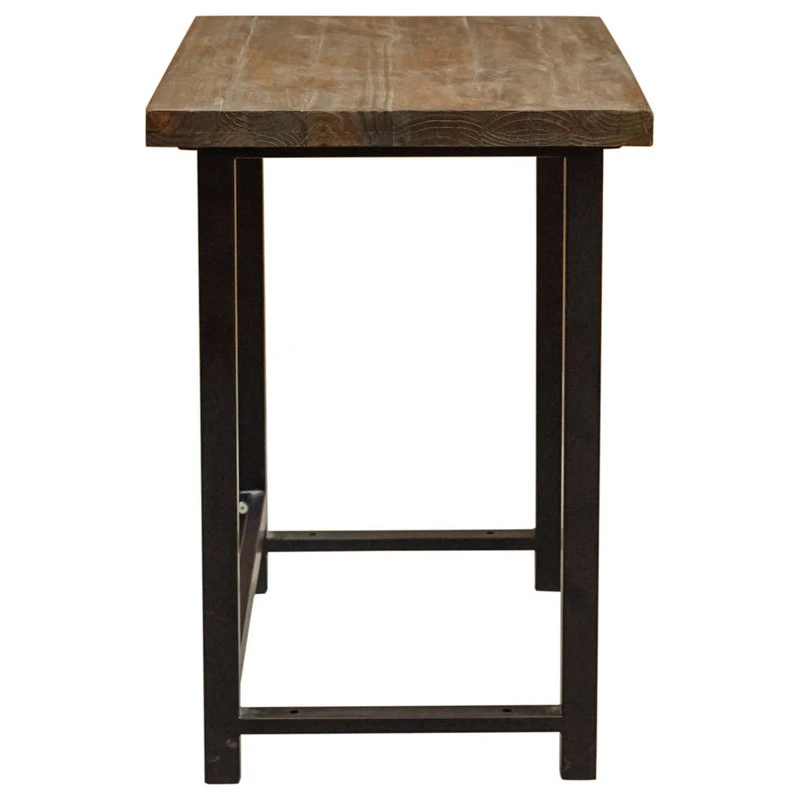 Bolton Furniture, Inc. Pomona 32"W Small Metal And Solid Wood Desk 7 Bolton Furniture, Inc. Pomona 32"W Small Metal And Solid Wood Desk - Image 5